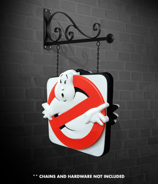 Ghostbusters Firehouse Sign Replica
