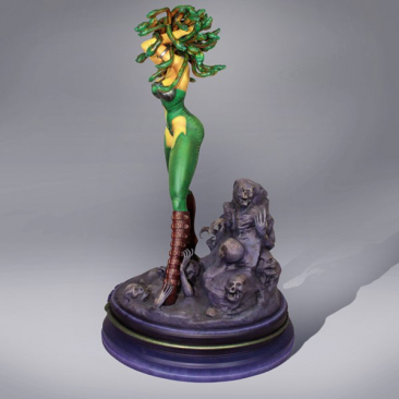 1:4 Scale Medusa Statue