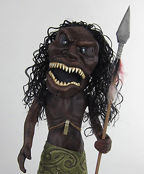 TRILOGY OF TERROR Zuni Warrior Prop Replica By Hollywood Collectibles Group