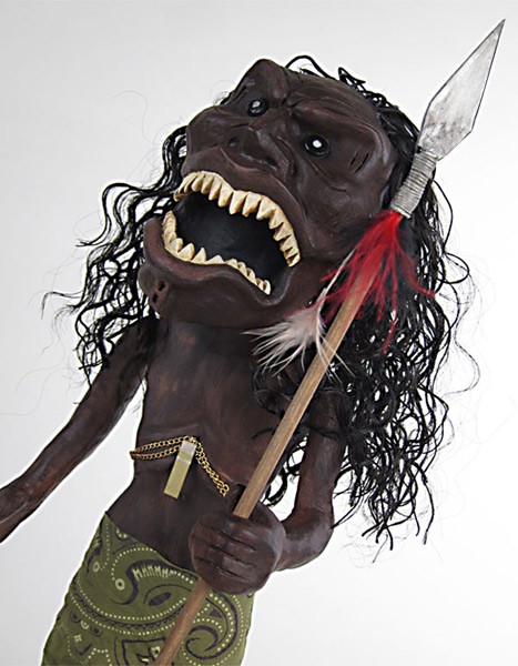 TRILOGY OF TERROR Zuni Warrior Prop Replica By Hollywood Collectibles Group