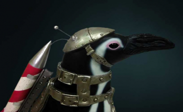 Lifesize Penguin Commando