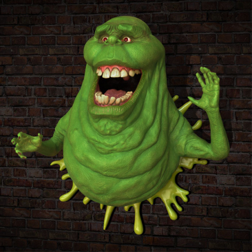 HCG Exclusive Lifesize Slimer Wall Sculpture