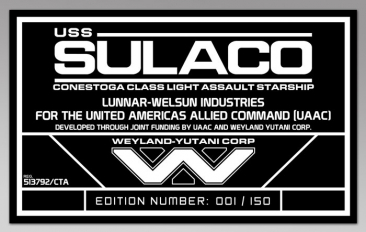 HCG Exclusive Aliens USS Sulaco